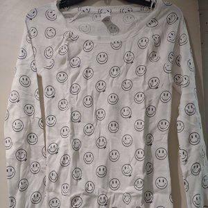 Victoria's Secret Pink smiley face pajamas tops